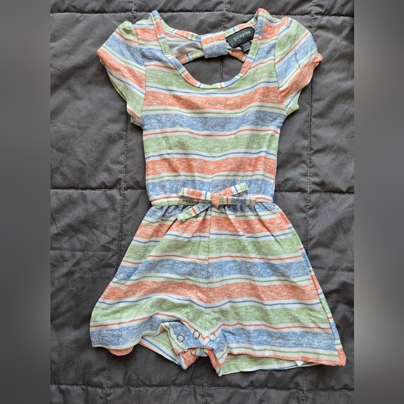 Bundle Of 4 Rompers For Baby Girl Size 3 To 6Months Picapino, Blueberi, Snugabye - Picture 2 of 4